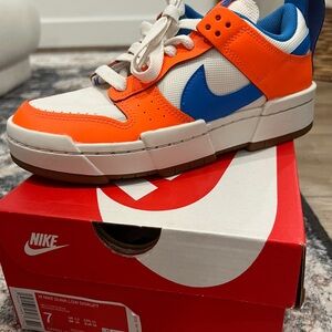 Nike Dunk Low Disrupt - Orange and Blue